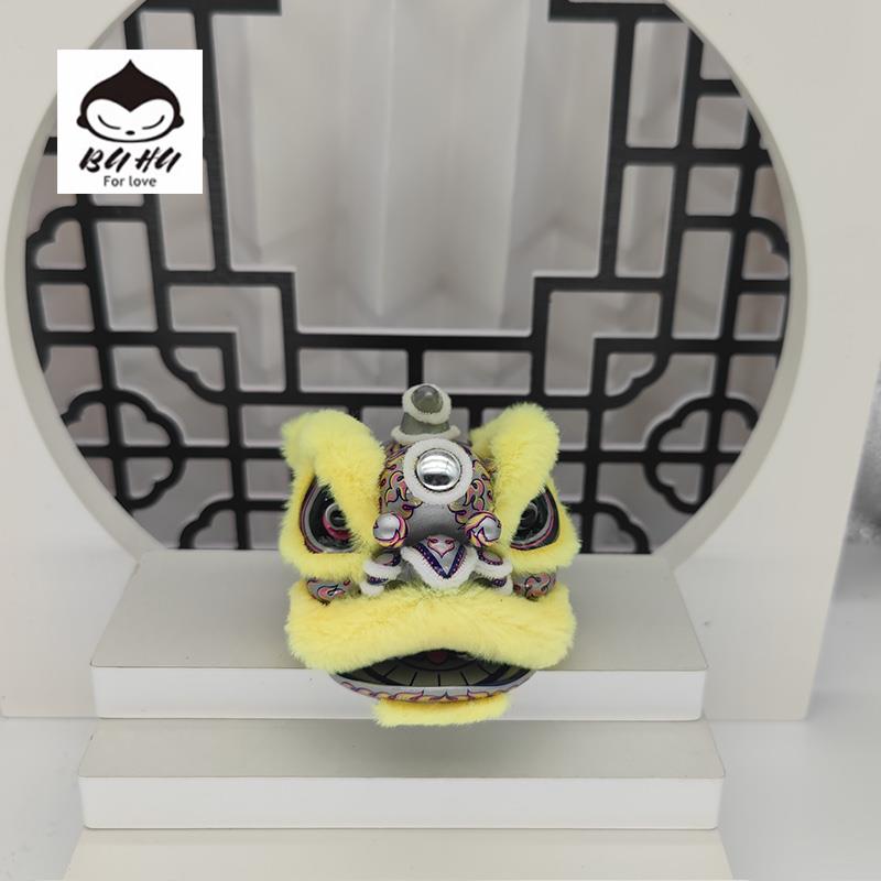 国潮醒狮摆件 特色手板雄狮少年同款广东特色礼物