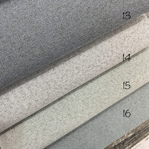 窗帘布双面麻布全遮光粗麻全遮光布料双层试衣间门帘布