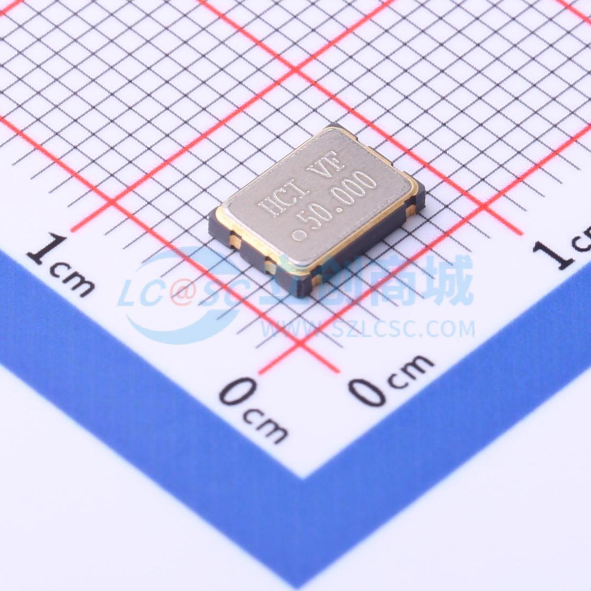 有源晶振 CO75H4-50.000-33GDTSN SMD7050-4P 50MHz ±10ppm 原装