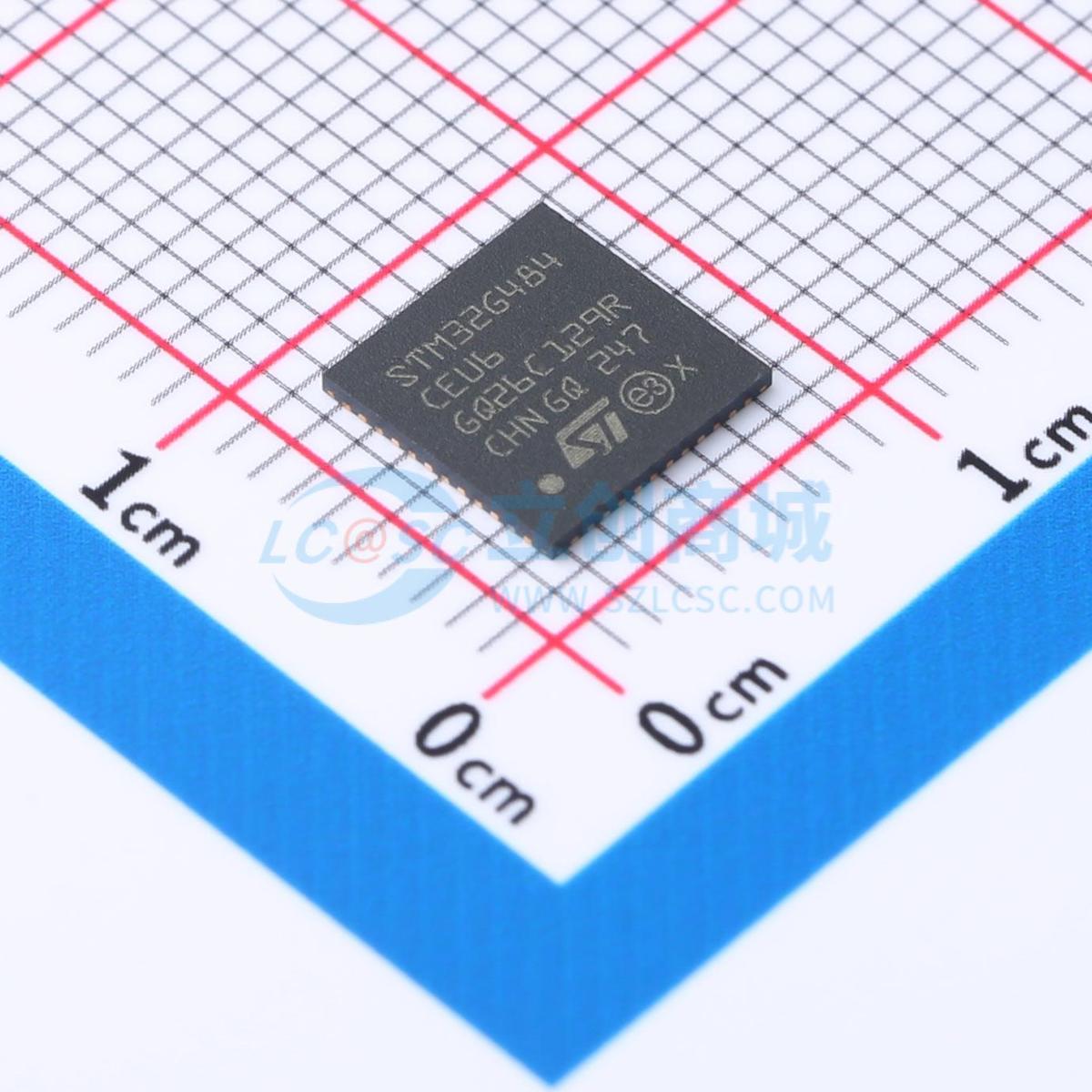 单片机(MCU/MPU/SOC) STM32G484CEU6 UFQFPN-48(7x7) 电子元器件