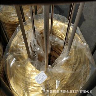 现货发售高精可调分拆1.2mm1.5mm1.8mm各硬度h62h65黄铜丝线可直