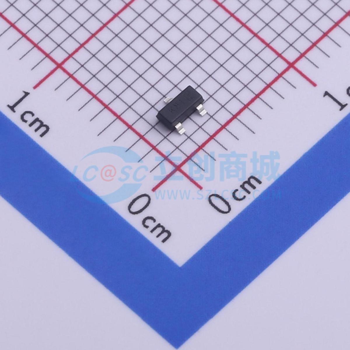 三极管(BJT) DNBT8105-7 SOT-23 1A 60V DIODES(美台) 电子元器件