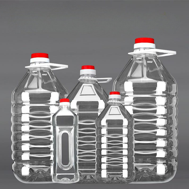 2.5L/5斤/5L10斤装PET食用加厚塑料油瓶密封油壶油桶酒壶酒瓶酒桶