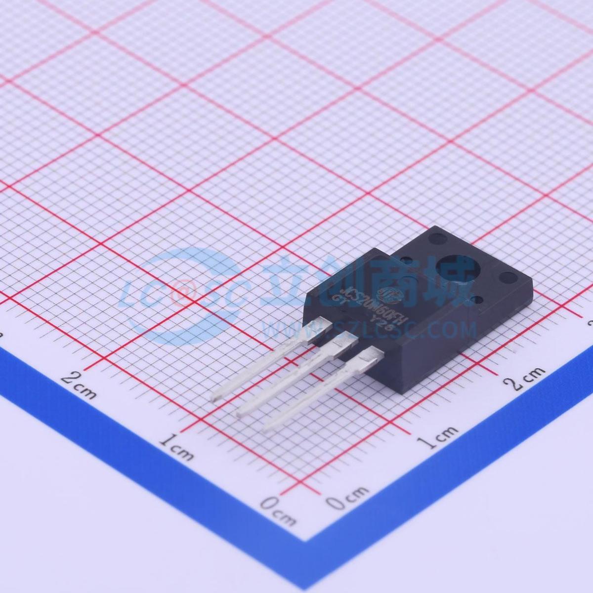场效应管MOS JCS20N60FH-220MF TO-220MF 600V 20A 吉林华微