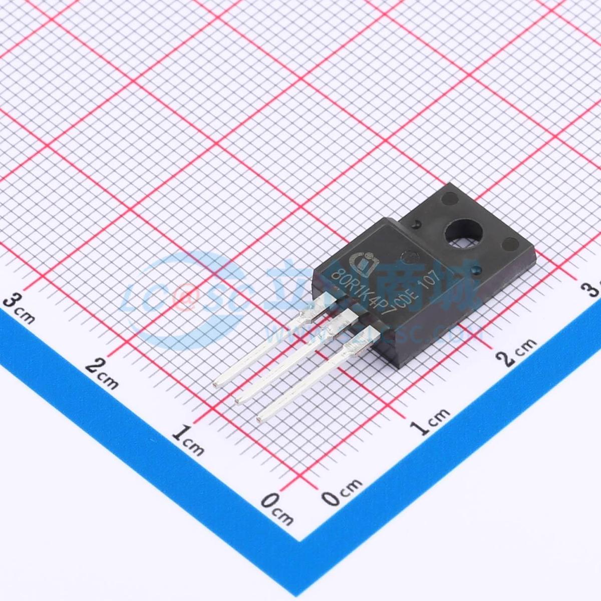 场效应管MOS IPA80R1K4P7XKSA1 TO-220-3-31 800V 4A Infineon(英