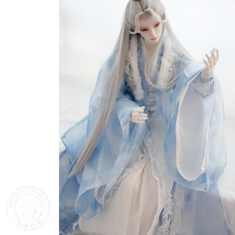 原创BJD娃衣古风汉服装男女兵人仙君特体叔id75ob27td3分46分成品