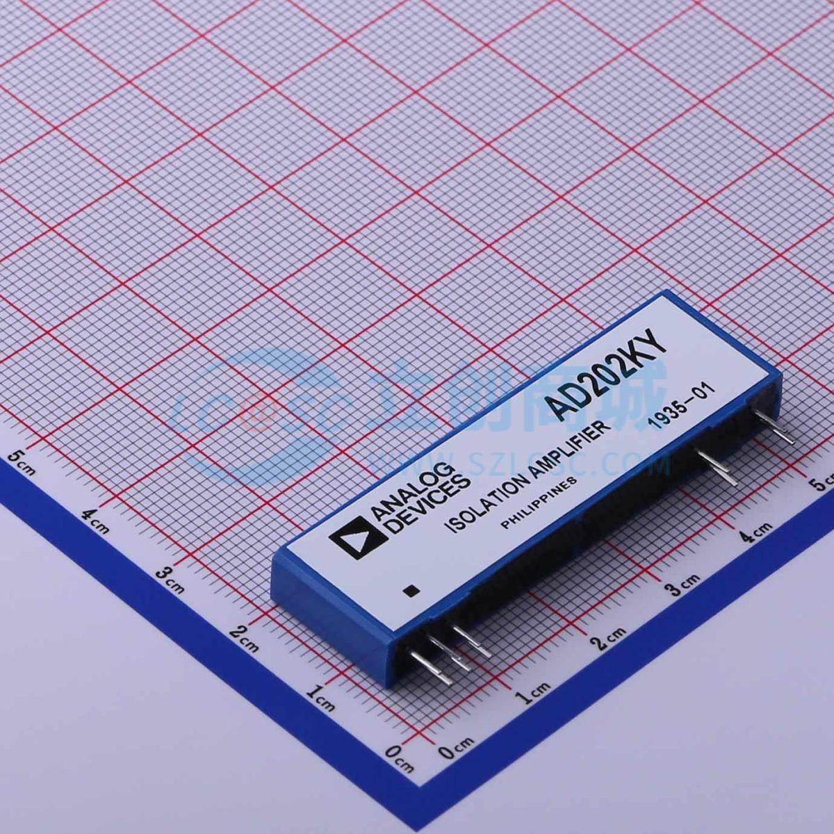隔离式放大器 AD202KY SIP-10 原装正品 电子元器件配单
