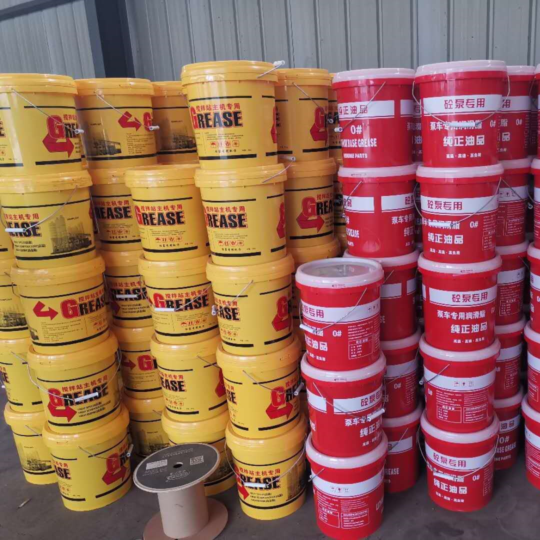 搅拌站主机油黄油1号2号黄油三一中联泵车锂基脂00#锂基脂15kg