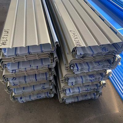 金属屋面板批发铝镁锰直立锁边屋面板建筑仿古彩钢瓦金属屋面板