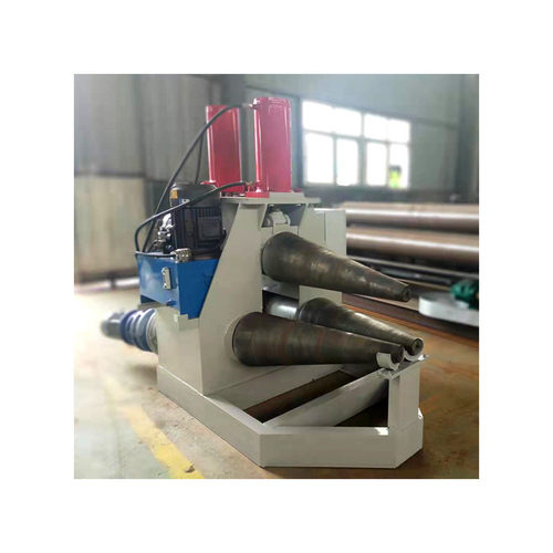 山东筒锥形卷板机三锥轴液压卷板机金属板材锥液压卷板机卷锥机