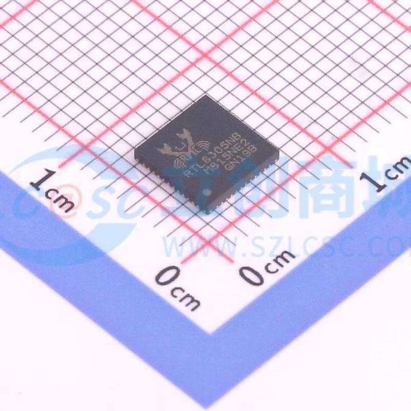 以太网交换机 RTL8305NB-CG QFN-48-EP(6x6) 原装 电子元器件配单