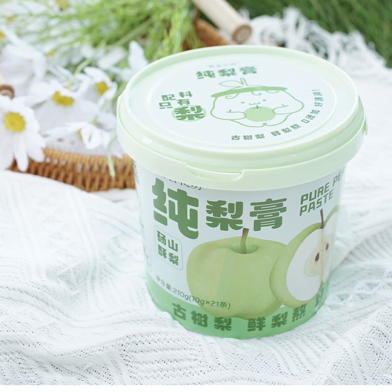 新货喜善花房纯梨膏砀山酥梨秋梨膏孩子老人可食用办公室便携分享