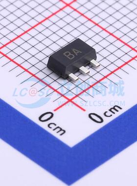 三极管(BJT) BCX54TA SOT-89-3 1A 45V DIODES(美台) 电子元器件