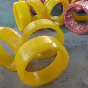 厂家加工开卷机胶纵涨缩胶套聚氨酯橡胶收卷机胶套套筒剪机胶套