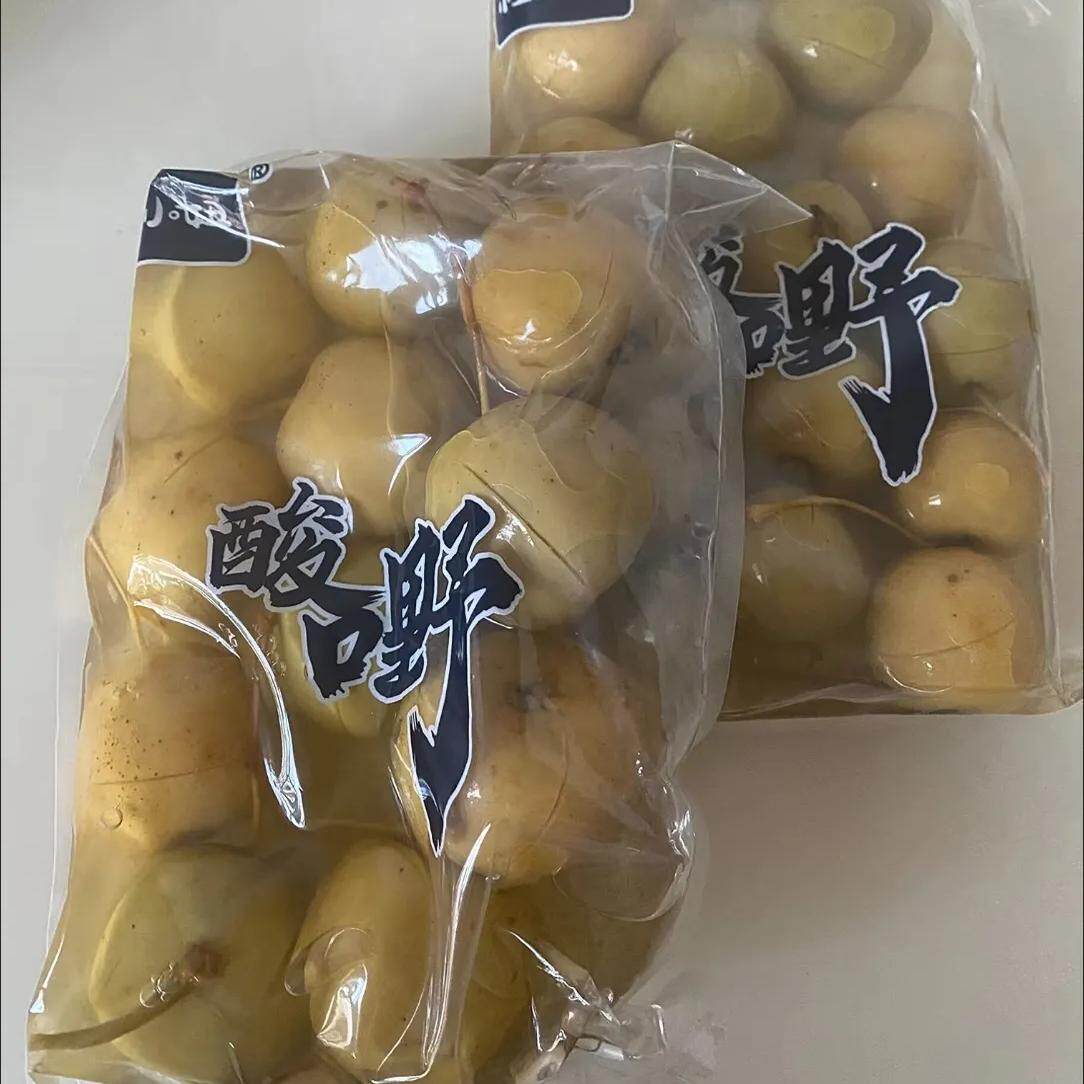速发广西特产李子果酸野腌制山楂水桃子800g袋装即食