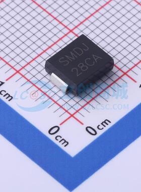 TVS/ESD管 SMDJ28CA DO-214AB 28V 66.1A Leiditech(雷卯电子)