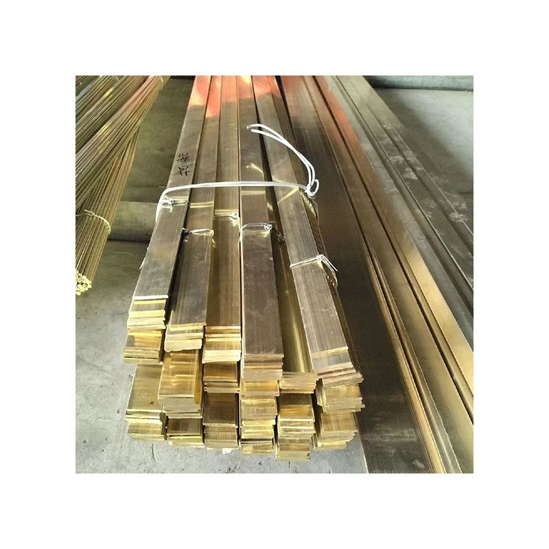 现货扁h59黄铜排h62黄铜批发条方钢块实心铜排切割加工铜条厂家