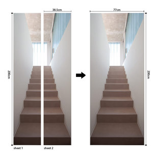 画谷ebay墙画3d贴纸立体楼梯门贴自粘货源货源货源