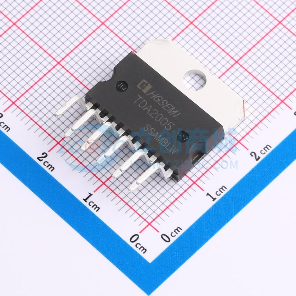 音频功率放大器 TDA2005R ZIP-11 原装正品 电子元器件配单