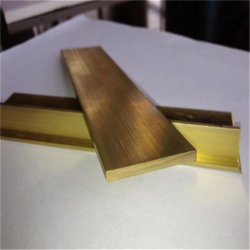 厂家批发h62黄铜排h59黄排非标黄铜排异形黄铜铜条t型铜条