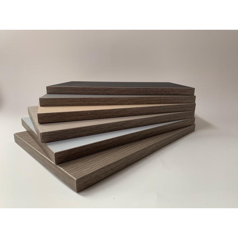 福建高密度高贴膜木纹pvc板橱柜浴室柜地面雪弗发泡板建材可用