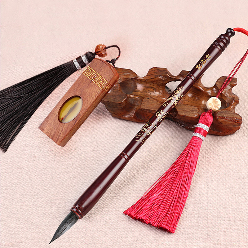 宝宝胎毛纪念品套装胎毛笔胎发脐带印章收藏保存diy自制作新生