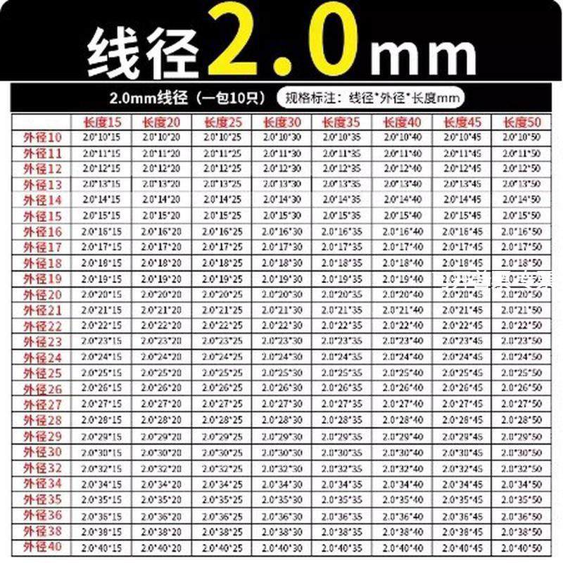小弹簧型压簧压缩钢不锈钢回位0.32.0外径228长