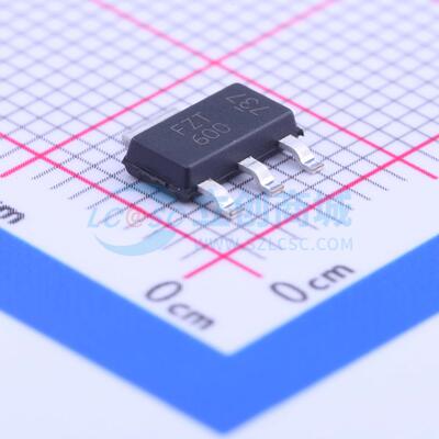 达林顿管 FZT600TA SOT-223-3 NPN 140V DIODES(美台) 电子元器件