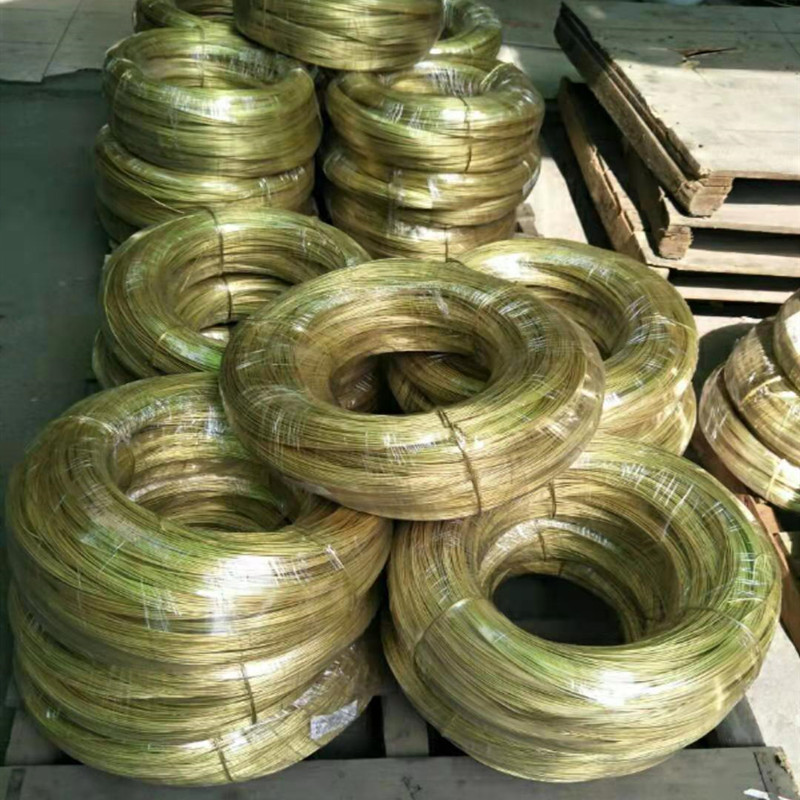 软优质黄铜线退火现货供应态丝调直螺母塑性好切断调直加工