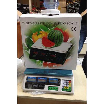 出口外贸带臂立电子台秤西瓜水果称30/40kg计价秤