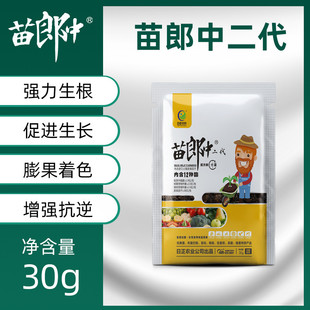 苗郎中微生物菌剂重茬黄叶叶面肥水溶肥玉米白粉病喷施哈茨木霉菌