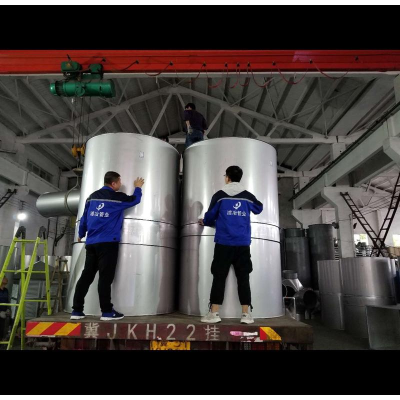 不锈钢排烟通风焊接排气管大口径薄壁强度高实体厂家交货迅速