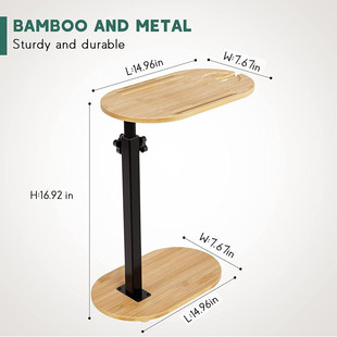 竹制浴缸落地式可调节收纳架家用实木泡澡浴缸置物架桌红酒架批发