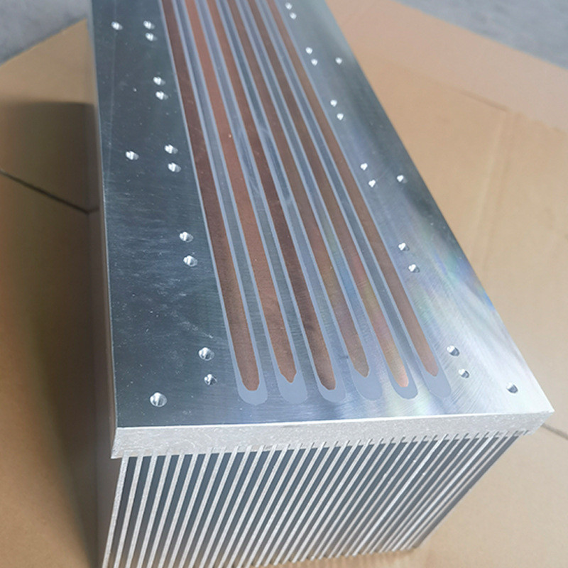 铝型材散热器厂家高密齿变频器电子散热器大功率紫铜热管散热器