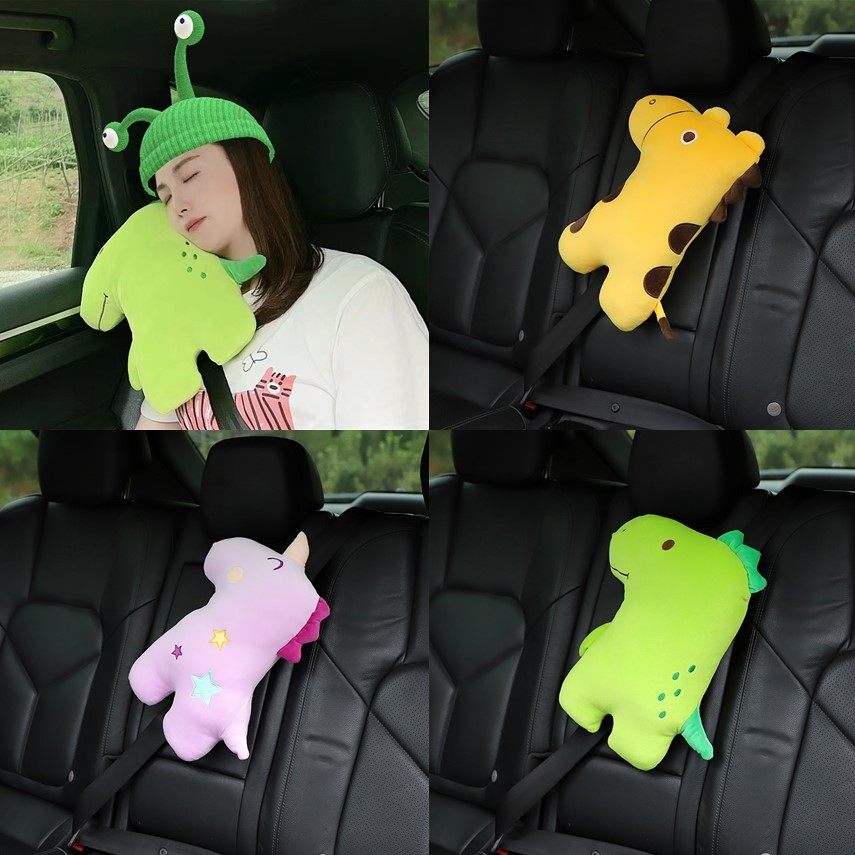 汽车儿童安全带护肩套抱枕防护套防勒脖固定器座椅玩偶宝宝可爱,汽车用品/电子/清洗/改装,汽车安全带套/固定器/延长带,淘宝优惠券,粉丝福利购,淘宝优惠卷