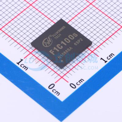 单片机(MCU/MPU/SOC) F1C100S MQFN-88 原装正品 电子元器件配单