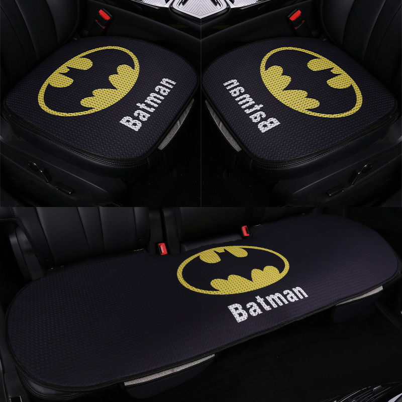 卡通亚麻汽车坐垫四季冰丝三件套单片后排长条座垫免绑座椅套,汽车用品/电子/清洗/改装,通用座套/座垫,淘宝优惠券,粉丝福利购,淘宝优惠卷