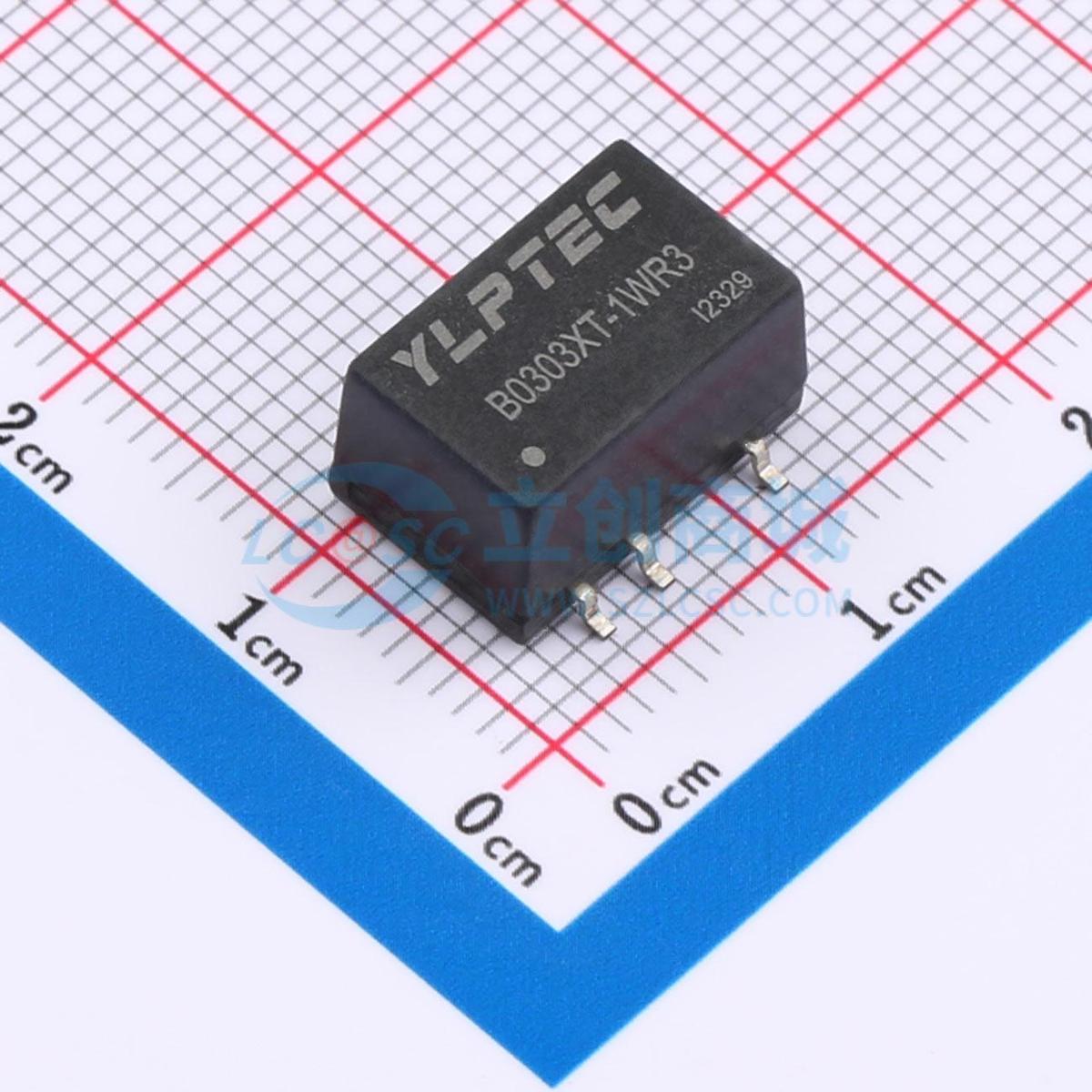 DC-DC电源芯片 B0303XT-1WR3 SMD-5P,12.7x8.3mm 电子元器件配单