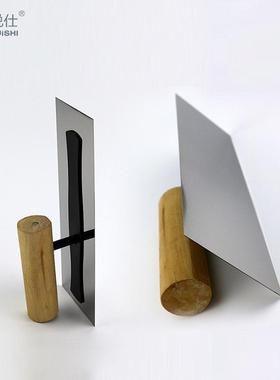 日式收光刀硅藻泥批弹批刀高墙工具墙面收光好用的性价比高抹刀