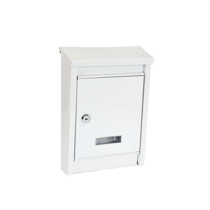 专业生产钥匙品t形信报箱现货铁艺5色