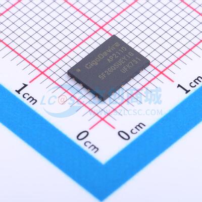 NAND FLASH GD5F2GQ5UEYIGR WSON-8-EP(6x8) 原装 电子元器件配单