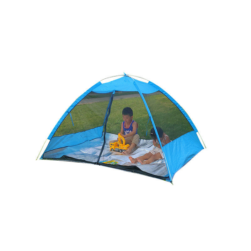 沙滩帐篷户外室内自动速开双人露营帐篷夏季防蚊虫旅游蚊帐