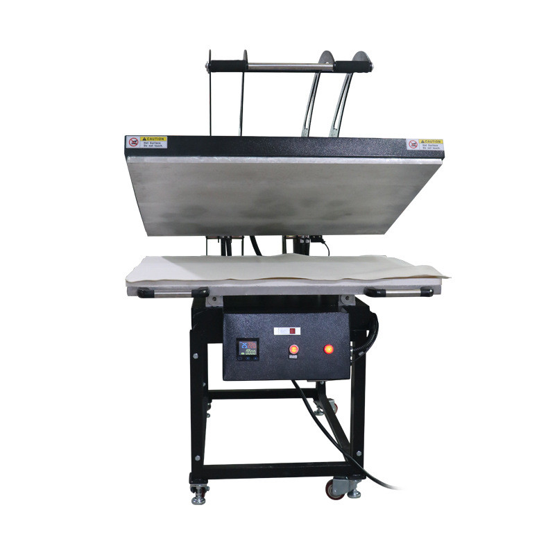 stc烫画机厂家60*80cm/80*100cm手动可抽拉可磁力高压机热转印机