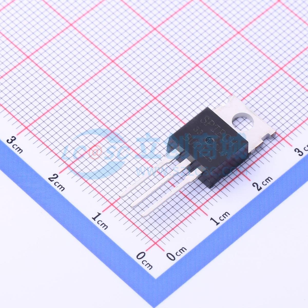 三极管(BJT) BUT11A TO-220 SPTECH(深圳质超) 电子元器件配单