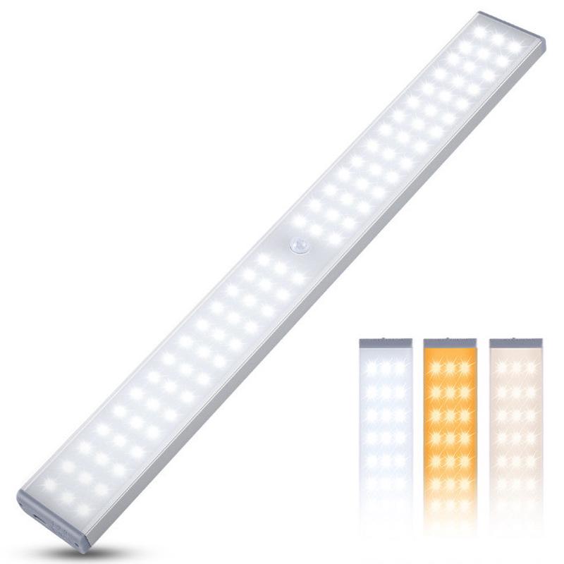 热款40cm168led红外可夜灯橱柜灯人体感应灯无极调光