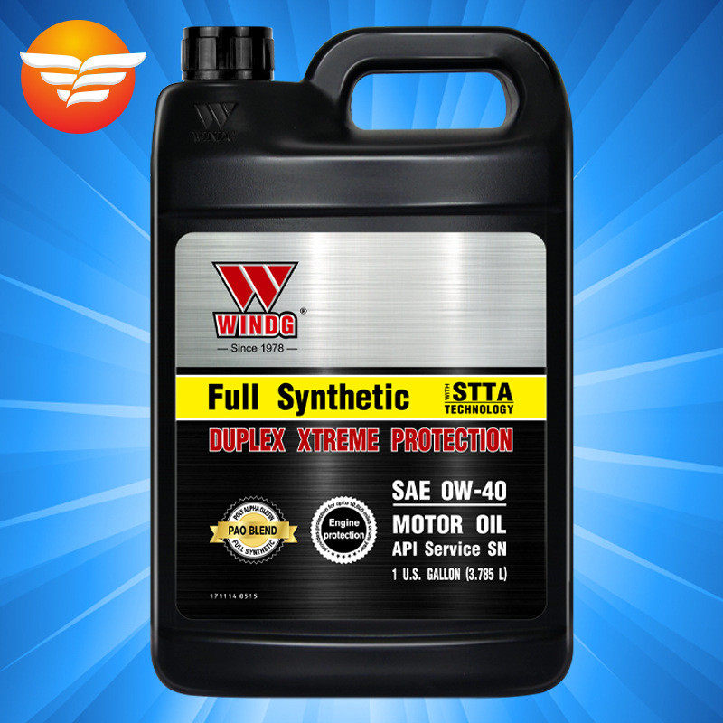唯格机油WINDGXP0W-40SN级美国进口全合成汽车发动机润滑油