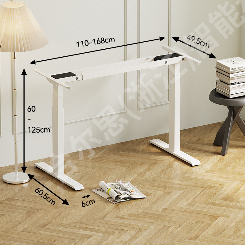 厂家批发电脑桌三节腿电动升降桌儿童学习升降腿家用办公桌