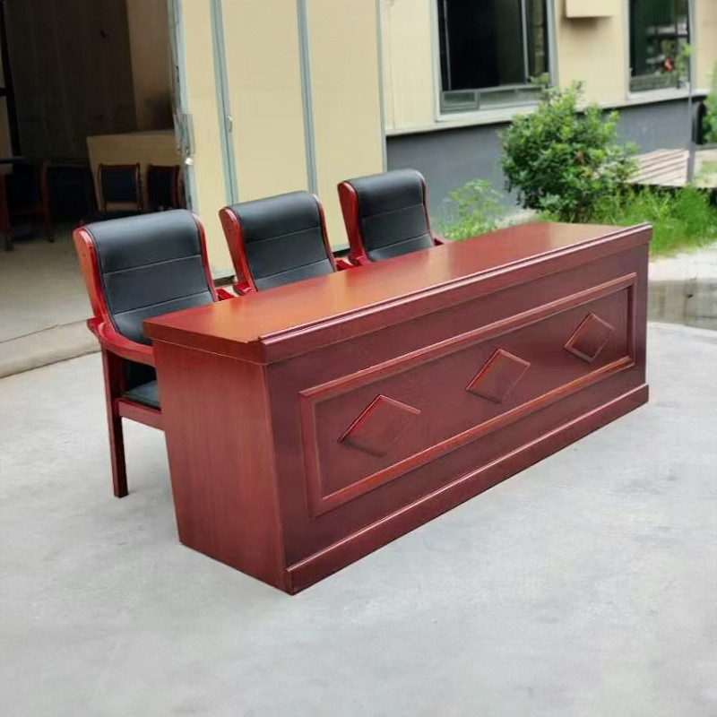 主席台演讲台会议室领导发言台审判桌培训台条形会议桌椅组合长桌