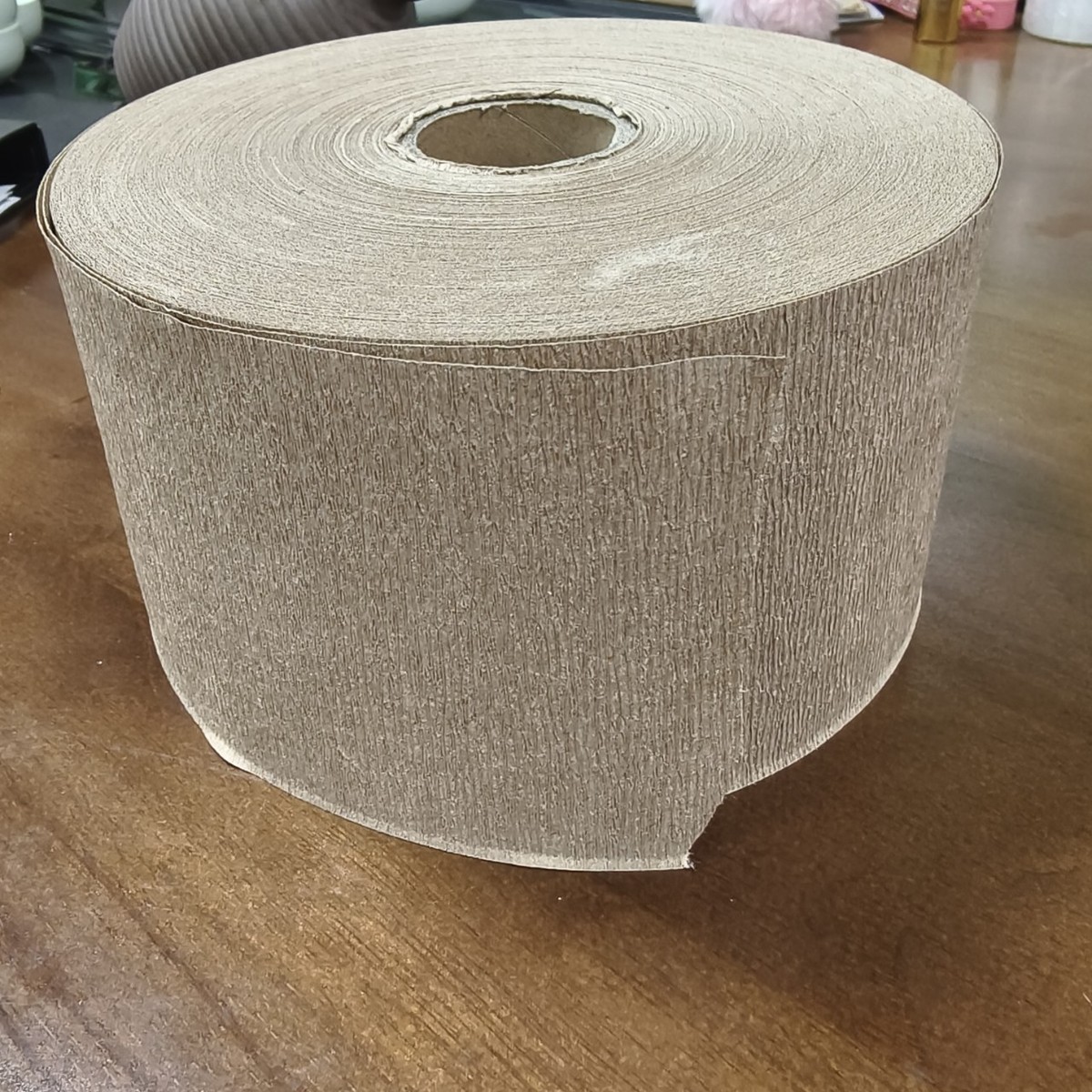 皱纹纸树木包褒纸加厚牛皮包装纸牛皮纸皱纹手工封口纸纸胶带纸
