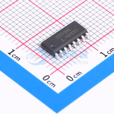 RS232芯片 HIN202ECBNZ SOIC-16 原装正品 电子元器件配单